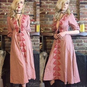 Boho maxi dress